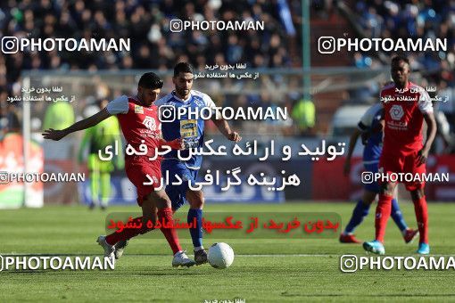 1697221, Tehran, Iran, Iran Football Pro League، Persian Gulf Cup، 2018-19 Season، Second Leg، Week 19، Persepolis 2 v 2 Esteghlal on 2020/02/06 at Azadi Stadium