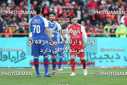 1697386, Tehran, Iran, Iran Football Pro League، Persian Gulf Cup، Week 19، Second Leg، Persepolis 2 v 2 Esteghlal on 2020/02/06 at Azadi Stadium