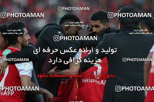 1697388, Tehran, Iran, Iran Football Pro League، Persian Gulf Cup، Week 19، Second Leg، Persepolis 2 v 2 Esteghlal on 2020/02/06 at Azadi Stadium