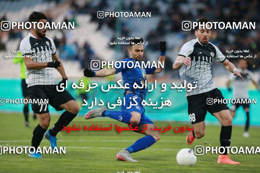 1516036, Tehran, Iran, Iran Football Pro League، Persian Gulf Cup، 2018-19 Season، Second Leg، Week 18، Esteghlal 2 v ۱ Naft M Soleyman on 2020/02/01 at Azadi Stadium