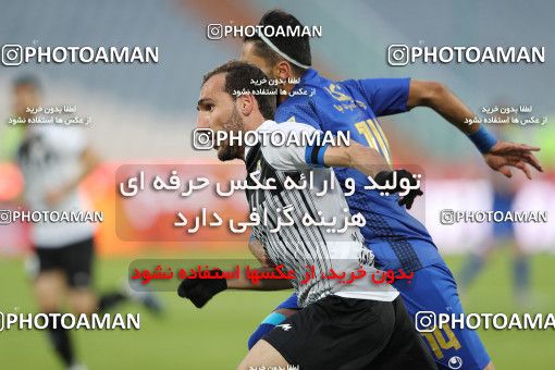 1524514, Tehran, Iran, Iran Football Pro League، Persian Gulf Cup، 2018-19 Season، Second Leg، Week 18، Esteghlal 2 v ۱ Naft M Soleyman on 2020/02/01 at Azadi Stadium