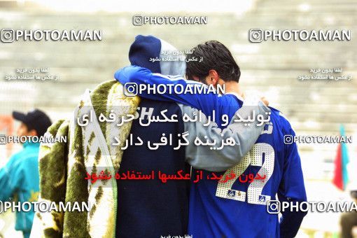 1519069, Tehran, Iran, Iranian Football Pro League، Persian Gulf Cup، 2002-2003 Season، Paykan ۱ v 2 Esteghlal on 2002/12/20 at Takhti Stadium