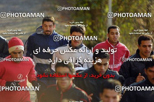 1519227, Tehran, , لیگ برتر فوتبال ایران, Persepolis Football Team Training Session on 2002/12/22 at تپه های داوودیه