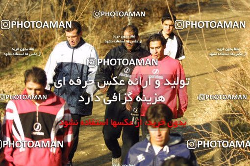 1519393, Tehran, , لیگ برتر فوتبال ایران, Persepolis Football Team Training Session on 2002/12/22 at تپه های داوودیه