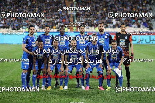 1522538, Tehran, , Iran Pro League، Persian Gulf Cup، 2018-19 season، Second Leg، Week 26، Esteghlal ۱ v ۰ Gostaresh Foulad Tabriz on 2019/04/17 at Azadi Stadium