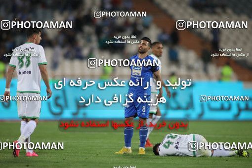 1522682, Tehran, , Iran Pro League، Persian Gulf Cup، 2018-19 season، Second Leg، Week 26، Esteghlal ۱ v ۰ Gostaresh Foulad Tabriz on 2019/04/17 at Azadi Stadium