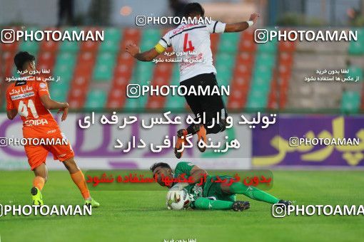 1523158, Tehran,Shahr Qods, , لیگ برتر فوتبال ایران، Persian Gulf Cup، Week 28، Second Leg، Saipa 0 v 1 Padideh Mashhad on 2019/05/05 at Shahr-e Qods Stadium