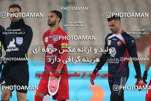 1527886, Tehran, Iran, Iran Football Pro League، Persian Gulf Cup، 2018-19 Season، Second Leg، Week 21، Persepolis 3 v ۱ Padideh Mashhad on 2020/02/27 at Azadi Stadium