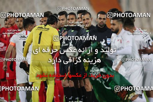 1527772, Tehran, Iran, Iran Football Pro League، Persian Gulf Cup، 2018-19 Season، Second Leg، Week 21، Persepolis 3 v ۱ Padideh Mashhad on 2020/02/27 at Azadi Stadium