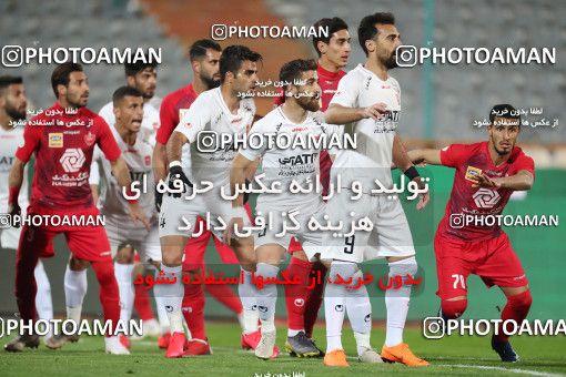 1527874, Tehran, Iran, Iran Football Pro League، Persian Gulf Cup، 2018-19 Season، Second Leg، Week 21، Persepolis 3 v ۱ Padideh Mashhad on 2020/02/27 at Azadi Stadium