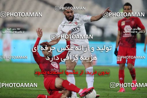 1528207, Tehran, Iran, Iran Football Pro League، Persian Gulf Cup، 2018-19 Season، Second Leg، Week 21، Persepolis 3 v ۱ Padideh Mashhad on 2020/02/27 at Azadi Stadium