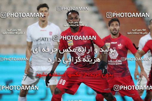 1528169, Tehran, Iran, Iran Football Pro League، Persian Gulf Cup، Week 21، Second Leg، Persepolis 3 v 1 Padideh Mashhad on 2020/02/27 at Azadi Stadium