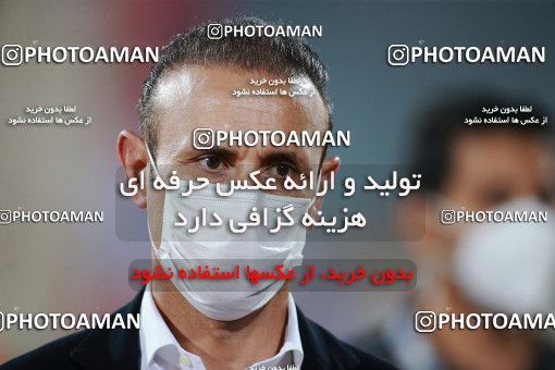 1538193, Tehran, Iran, Iran Football Pro League، Persian Gulf Cup، Week 28، Second Leg، Persepolis 0 v 1 Zob Ahan Esfahan on 2020/08/07 at Azadi Stadium