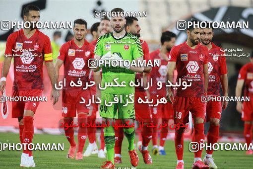 1538244, Tehran, Iran, Iran Football Pro League، Persian Gulf Cup، 2018-19 Season، Second Leg، Week 28، Persepolis ۰ v ۱ Zob Ahan Esfahan on 2020/08/07 at Azadi Stadium