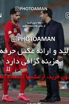 1538311, Tehran, Iran, Iran Football Pro League، Persian Gulf Cup، 2018-19 Season، Second Leg، Week 28، Persepolis ۰ v ۱ Zob Ahan Esfahan on 2020/08/07 at Azadi Stadium