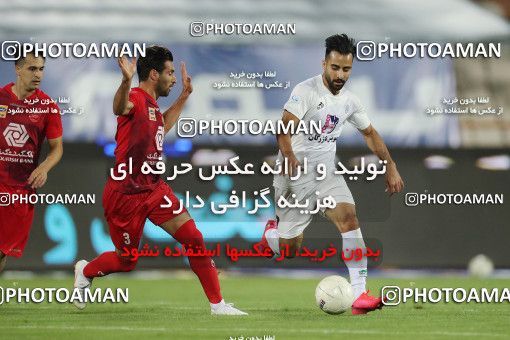 1538307, Tehran, Iran, Iran Football Pro League، Persian Gulf Cup، 2018-19 Season، Second Leg، Week 28، Persepolis ۰ v ۱ Zob Ahan Esfahan on 2020/08/07 at Azadi Stadium