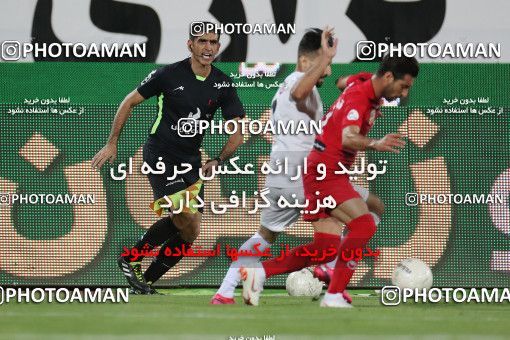 1538372, Tehran, Iran, Iran Football Pro League، Persian Gulf Cup، 2018-19 Season، Second Leg، Week 28، Persepolis ۰ v ۱ Zob Ahan Esfahan on 2020/08/07 at Azadi Stadium