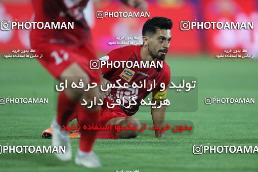 1538341, Tehran, Iran, Iran Football Pro League، Persian Gulf Cup، 2018-19 Season، Second Leg، Week 28، Persepolis ۰ v ۱ Zob Ahan Esfahan on 2020/08/07 at Azadi Stadium