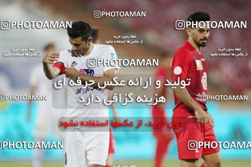 1538176, Tehran, Iran, Iran Football Pro League، Persian Gulf Cup، 2018-19 Season، Second Leg، Week 28، Persepolis ۰ v ۱ Zob Ahan Esfahan on 2020/08/07 at Azadi Stadium