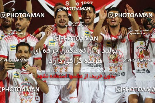 1531069, Tehran, Iran, Iran Football Pro League، Persian Gulf Cup، 2018-19 Season، Second Leg، Week 28، Persepolis ۰ v ۱ Zob Ahan Esfahan on 2020/08/07 at Azadi Stadium