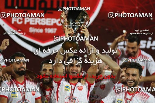 1531086, Tehran, Iran, Iran Football Pro League، Persian Gulf Cup، 2018-19 Season، Second Leg، Week 28، Persepolis ۰ v ۱ Zob Ahan Esfahan on 2020/08/07 at Azadi Stadium