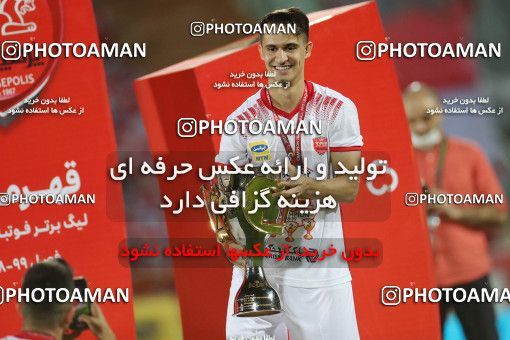 1531295, Tehran, Iran, Iran Football Pro League، Persian Gulf Cup، 2018-19 Season، Second Leg، Week 28، Persepolis ۰ v ۱ Zob Ahan Esfahan on 2020/08/07 at Azadi Stadium