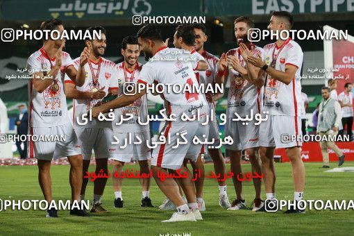 1531208, Tehran, Iran, Iran Football Pro League، Persian Gulf Cup، 2018-19 Season، Second Leg، Week 28، Persepolis ۰ v ۱ Zob Ahan Esfahan on 2020/08/07 at Azadi Stadium