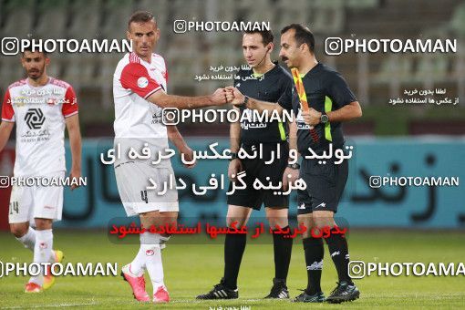 1536280, Tehran, Iran, Iran Pro League، Persian Gulf Cup، 2020-21 season، First Leg، Week 1، Saipa ۰ v ۰ Persepolis on 2020/11/06 at Shahid Dastgerdi Stadium