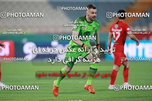 1536917, Tehran, Iran, Iran Football Pro League، Persian Gulf Cup، 2018-19 Season، Second Leg، Week 25، Persepolis ۱ v ۰ Foulad Khouzestan on 2020/07/18 at Azadi Stadium