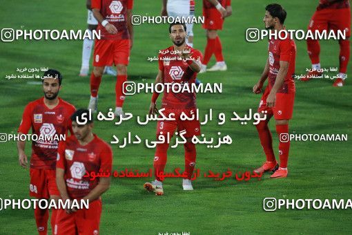 1536936, Tehran, Iran, Iran Football Pro League، Persian Gulf Cup، 2018-19 Season، Second Leg، Week 25، Persepolis ۱ v ۰ Foulad Khouzestan on 2020/07/18 at Azadi Stadium