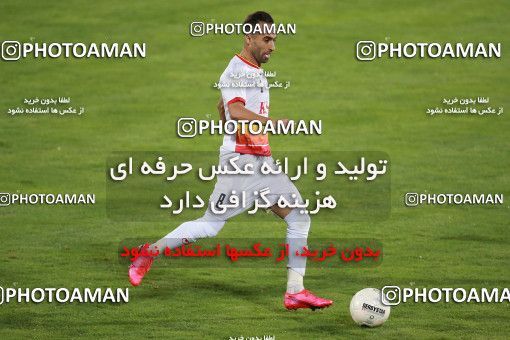 1536942, Tehran, Iran, Iran Football Pro League، Persian Gulf Cup، 2018-19 Season، Second Leg، Week 25، Persepolis ۱ v ۰ Foulad Khouzestan on 2020/07/18 at Azadi Stadium