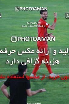 1536854, Tehran, Iran, Iran Football Pro League، Persian Gulf Cup، Week 25، Second Leg، Persepolis 1 v 0 Foulad Khouzestan on 2020/07/18 at Azadi Stadium