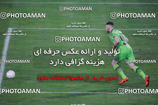 1537101, Tehran, Iran, Iran Football Pro League، Persian Gulf Cup، 2018-19 Season، Second Leg، Week 25، Persepolis ۱ v ۰ Foulad Khouzestan on 2020/07/18 at Azadi Stadium