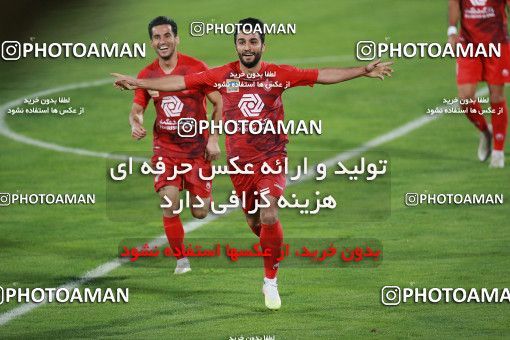 1536978, Tehran, Iran, Iran Football Pro League، Persian Gulf Cup، 2018-19 Season، Second Leg، Week 25، Persepolis ۱ v ۰ Foulad Khouzestan on 2020/07/18 at Azadi Stadium