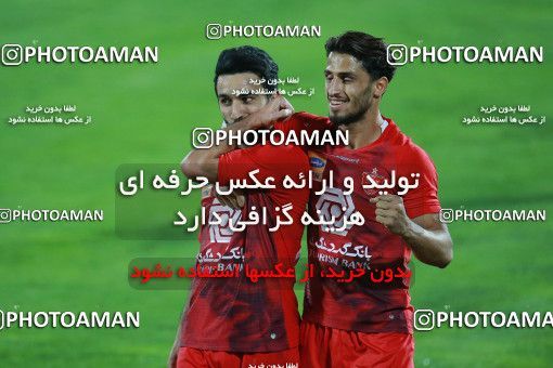 1536959, Tehran, Iran, Iran Football Pro League، Persian Gulf Cup، 2018-19 Season، Second Leg، Week 25، Persepolis ۱ v ۰ Foulad Khouzestan on 2020/07/18 at Azadi Stadium