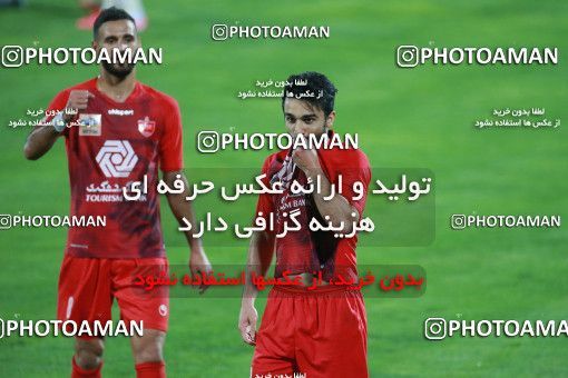 1536961, Tehran, Iran, Iran Football Pro League، Persian Gulf Cup، 2018-19 Season، Second Leg، Week 25، Persepolis ۱ v ۰ Foulad Khouzestan on 2020/07/18 at Azadi Stadium