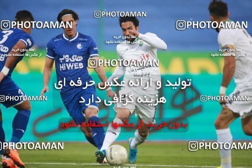 1539848, Tehran, , Iran Pro League، Persian Gulf Cup، 2020-21 season، First Leg، Week 3، Esteghlal ۱ v ۰ Mashin Sazi Tabriz on 2020/11/25 at Azadi Stadium