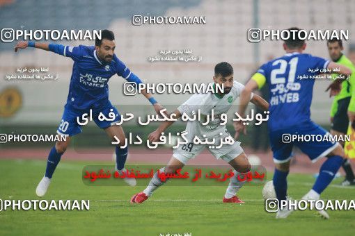 1539915, Tehran, , Iran Pro League، Persian Gulf Cup، 2020-21 season، First Leg، Week 3، Esteghlal ۱ v ۰ Mashin Sazi Tabriz on 2020/11/25 at Azadi Stadium