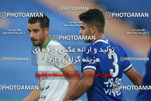 1539722, Tehran, , Iran Pro League، Persian Gulf Cup، 2020-21 season، First Leg، Week 3، Esteghlal ۱ v ۰ Mashin Sazi Tabriz on 2020/11/25 at Azadi Stadium