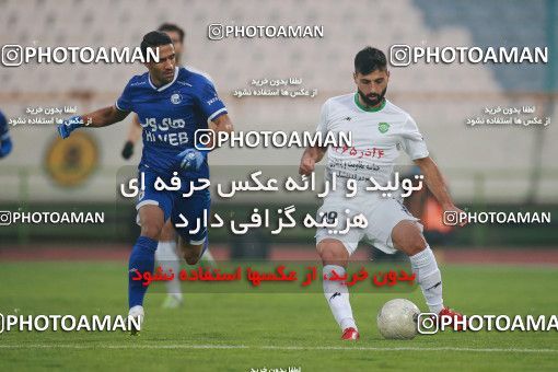 1540080, Tehran, , Iran Pro League، Persian Gulf Cup، 2020-21 season، First Leg، Week 3، Esteghlal ۱ v ۰ Mashin Sazi Tabriz on 2020/11/25 at Azadi Stadium