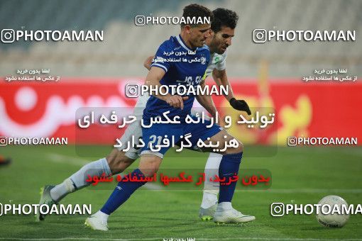 1557112, Tehran, , Iran Pro League، Persian Gulf Cup، 2020-21 season، First Leg، Week 3، Esteghlal ۱ v ۰ Mashin Sazi Tabriz on 2020/11/25 at Azadi Stadium