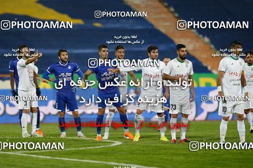 1707478, Tehran, , Iran Pro League، Persian Gulf Cup، 2020-21 season، First Leg، Week 3، Esteghlal ۱ v ۰ Mashin Sazi Tabriz on 2020/11/25 at Azadi Stadium