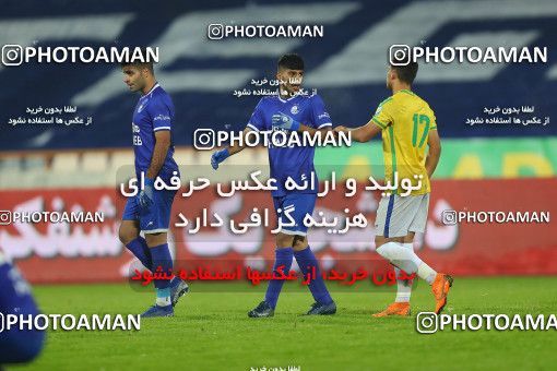 1557158, Tehran, , Iran Pro League، Persian Gulf Cup، 2020-21 season، First Leg، Week 5، Esteghlal ۱ v ۱ Sanat Naft Abadan on 2020/12/07 at Azadi Stadium