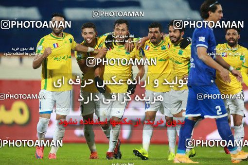 1541233, Tehran, , Iran Pro League، Persian Gulf Cup، 2020-21 season، First Leg، Week 5، Esteghlal ۱ v ۱ Sanat Naft Abadan on 2020/12/07 at Azadi Stadium