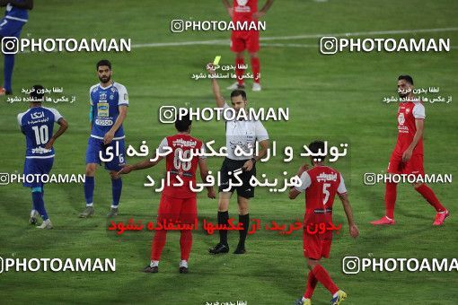 1542706, Tehran, Iran, Iranian Hazfi Cup, Semi-Finals, Khorramshahr Cup, Persepolis 2 (۱) v (4) 2 Esteghlal on 2020/08/26 at Azadi Stadium