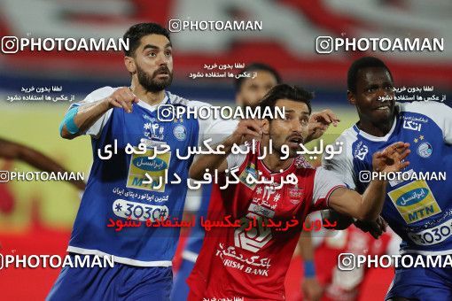 1542759, Tehran, Iran, Iranian Hazfi Cup, Semi-Finals, Khorramshahr Cup, Persepolis 2 (۱) v (4) 2 Esteghlal on 2020/08/26 at Azadi Stadium