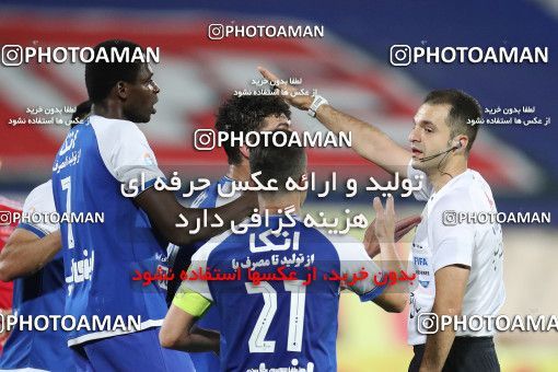 1542878, Tehran, Iran, Iranian Hazfi Cup, Semi-Finals, Khorramshahr Cup, Persepolis 2 (۱) v (4) 2 Esteghlal on 2020/08/26 at Azadi Stadium