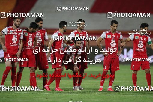 1542871, Tehran, Iran, Iranian Hazfi Cup, Semi-Finals, Khorramshahr Cup, Persepolis 2 (۱) v (4) 2 Esteghlal on 2020/08/26 at Azadi Stadium