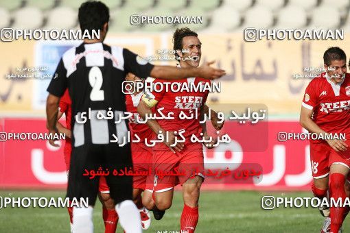 1543660, Tehran, Iran, Iran Pro League، Persian Gulf Cup، 2009-10 season، First Leg، Week 2، Steel Azin 4 v 3 Saba Qom on 2009/08/14 at Shahid Dastgerdi Stadium