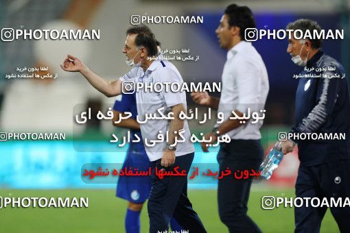 1723133, Tehran, , Iran Football Pro League، Persian Gulf Cup، Week 24، Second Leg، Esteghlal 0 v 0 Tractor Sazi on 2020/07/11 at Azadi Stadium